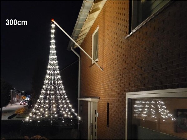 Beste kerstverlichting voor vlaggenmast